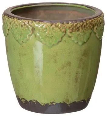 Vaso Ceramica Pistacchio 21 x 21 x 21 cm