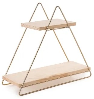 Organizzatore per scaffali 35x40 cm oro