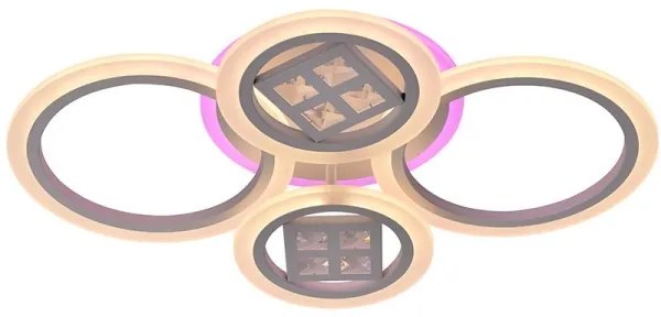 Lampadario a plafone LED RGB Dimmerabile LED/50W/230V 3000-6500K + tc