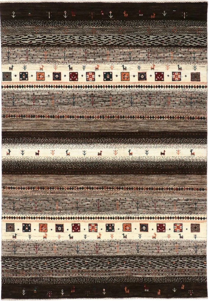Loribaft Tappeto persiano 120 x 180 Beige (Iran) Annodato A Mano