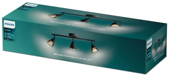 Philips - Faretto CLEFT 3xGU10/5W/230V