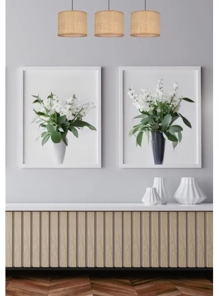 Lampadario a sospensione con filo IRMA 3xE27/60W/230V