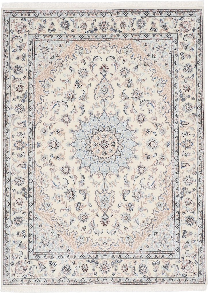 Nain Tappeto persiano 210 x 150 (Iran) Annodato A Mano