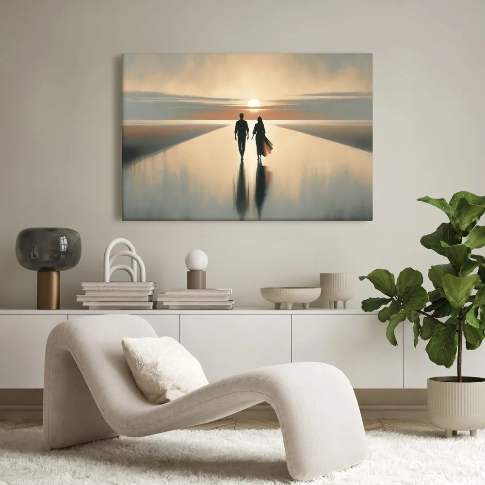Quadro su tela – Innamorati al crepuscolo