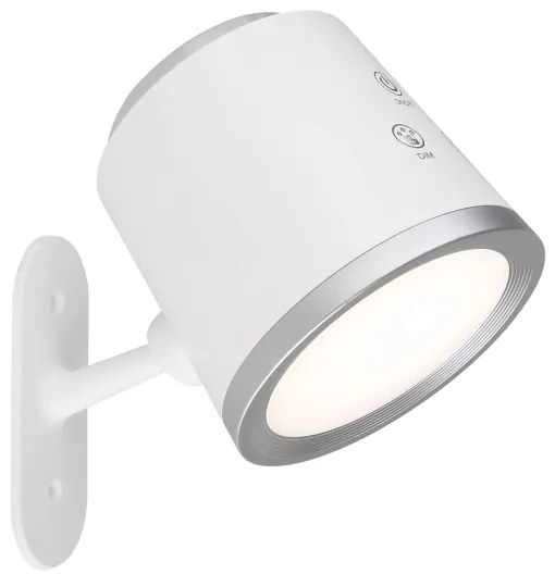 Globo 58454W - Lampada da tavolo LED dimmerabile MEEYA LED/6W/3,7V bianca