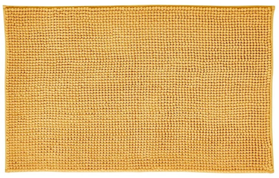 Tappetino da bagno giallo 80x50 cm Bobble - Catherine Lansfield