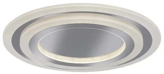 Rabalux 71315 - Plafoniera LED dimmerabile da soffitto TANELI 56W/230V 3000/4000/6000K finitura cromata + telecomando