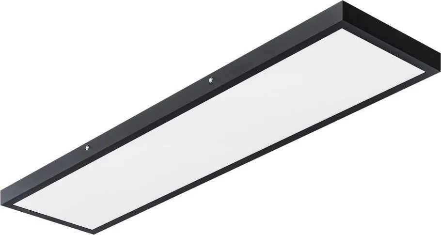 Pannello LED da superficie LED/60W/230V 30x120 cm nero