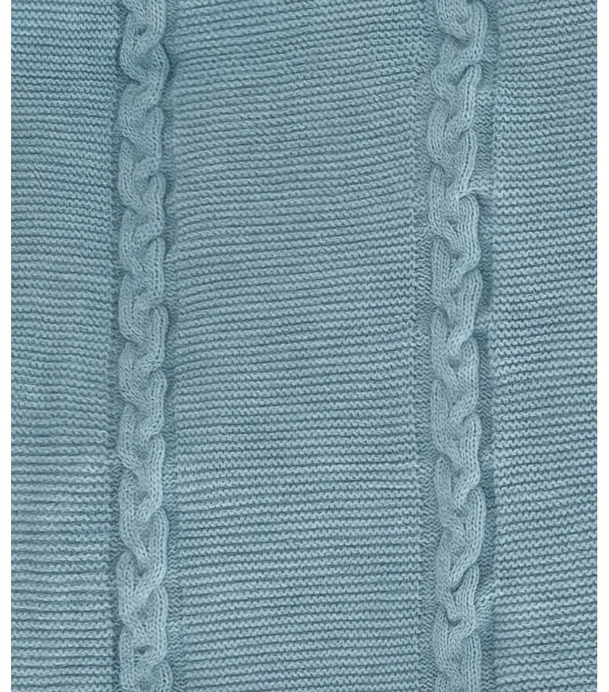 Copriletto blu 200x220 cm Trenza – Oyo Concept