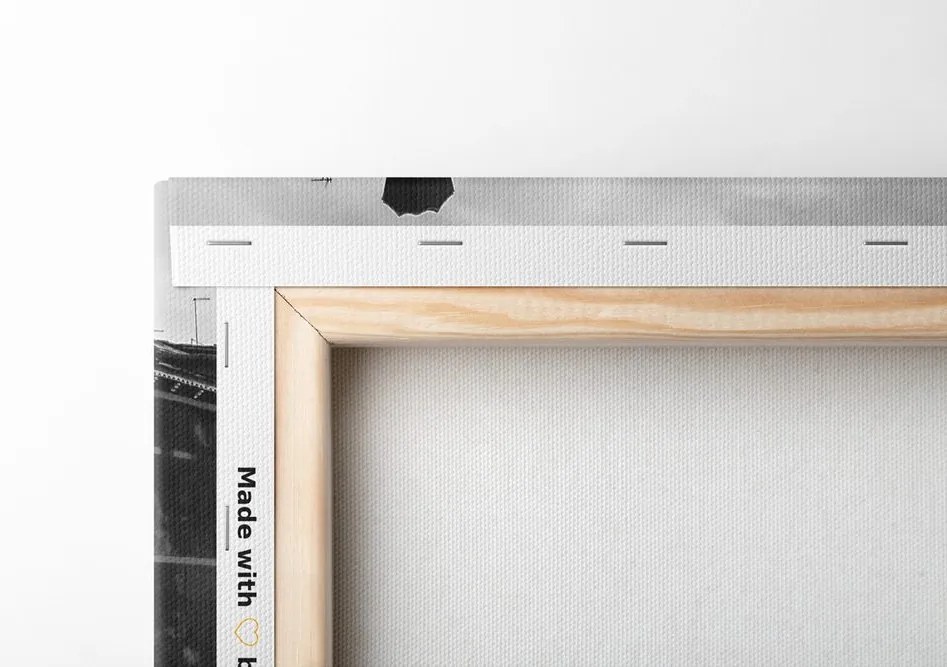 Quadro su tela – Famosi canali di Venezia in bianco e nero
