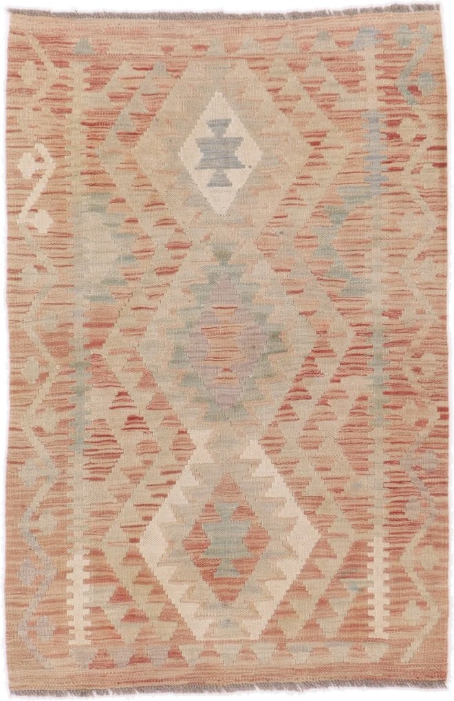Kilim Tappeto 90 x 130 (Pakistan) Tessuto A Mano