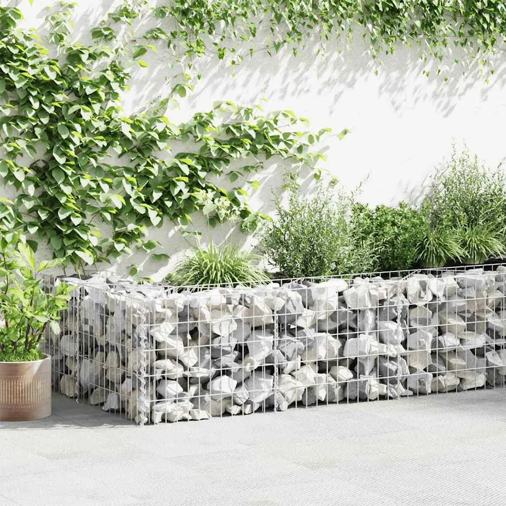 Gabbione İn Rete İn Acciaio Zincato 300x30x50 Cm /