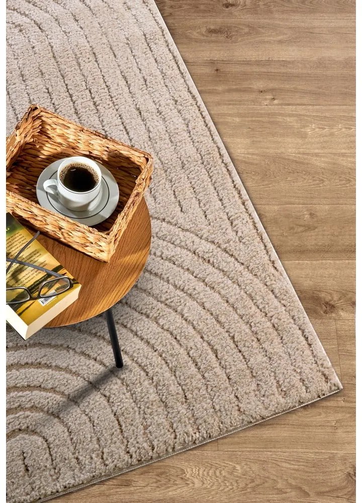 Tappeto grigio tortora 160x235 cm Panglao New York Taupe – Elle Decoration
