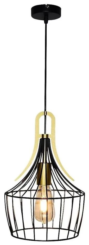 Rabalux 4925 - Lampadario a sospensione con filo PAROV 1xE27/40W/230V