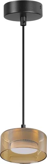 Brilagi - Lampadario sospeso su cavo AURA LUX 1xGX53/30W/230V nero/oro