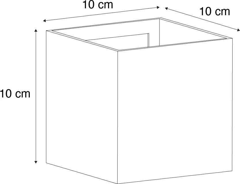 Lampada da parete moderna da esterno rosso scuro con LED IP54 - Edwin