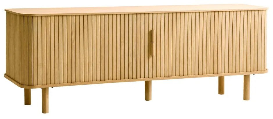 Tavolo TV in rovere naturale 56x160 cm Cavo - Unique Furniture