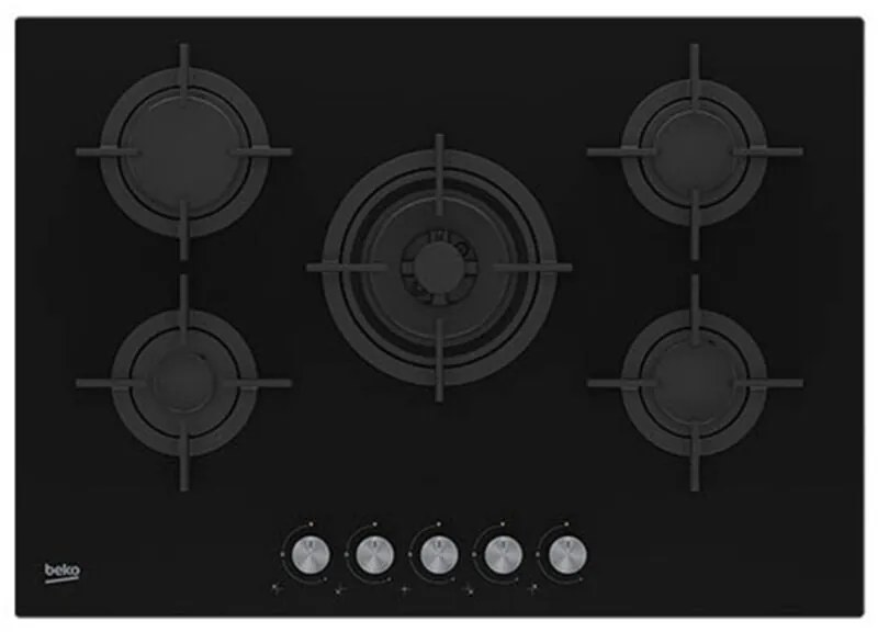 Piano cottura a Gas BEKO HILW75222SL HILW75222SL 75 cm 1 W (75 CM)