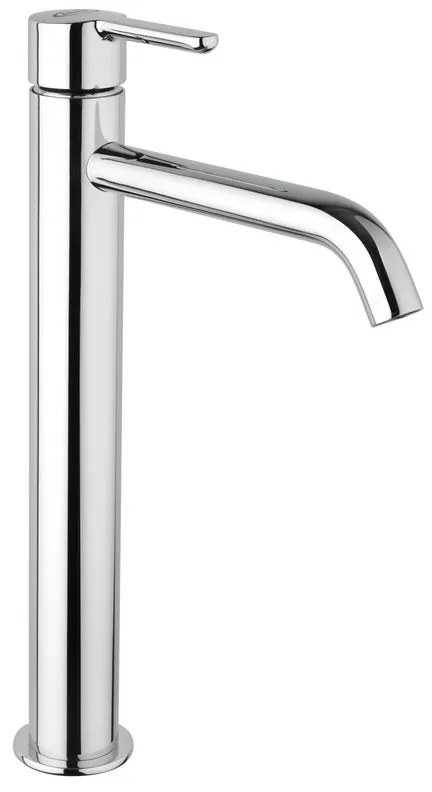 Rubinetto per lavabo getto laminare cristallino Baleno cromato lucido JACUZZI RUBINETTERIA