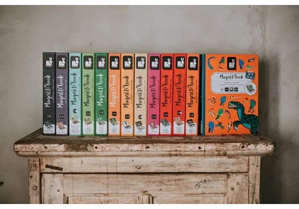 Janod - Gioco magnetico interattivo MAGNETIBOOK animali