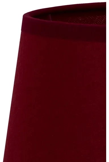 Duolla - Paralume per lampada da terra CLASSIC L E27 diametro 38 cm bordeaux