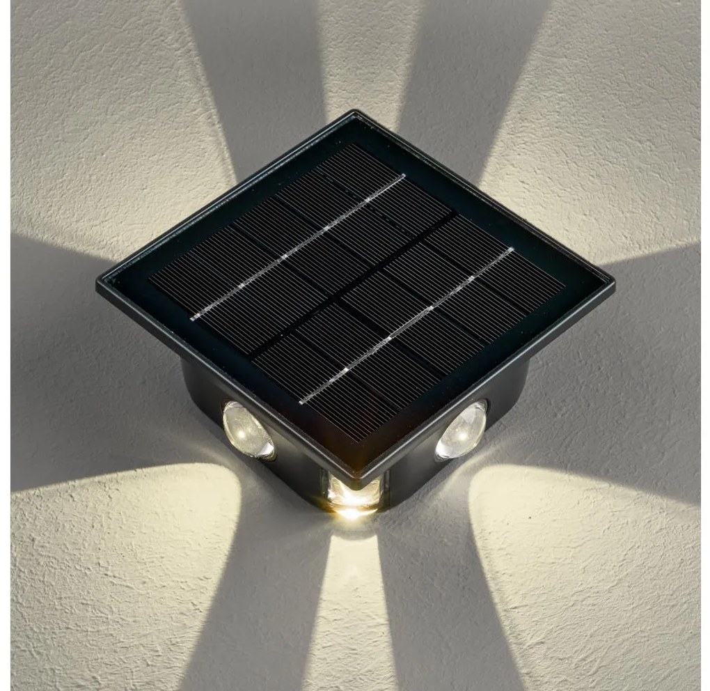 Immax 08487L - Applique a LED solare con sensore LED/2W/5V IP54