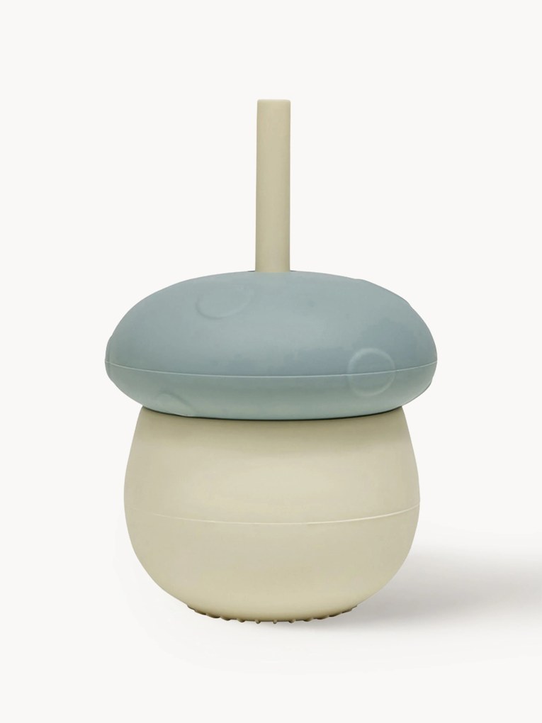 Tazza per bambini con cannuccia Mushroom