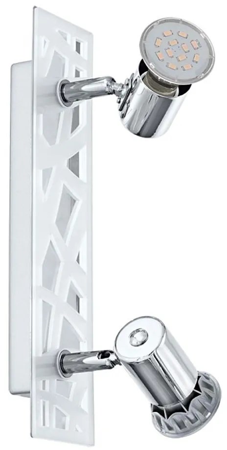 Eglo 93176 - Faretto LED DAVEN 1 2xGU10-LED/5W/230V