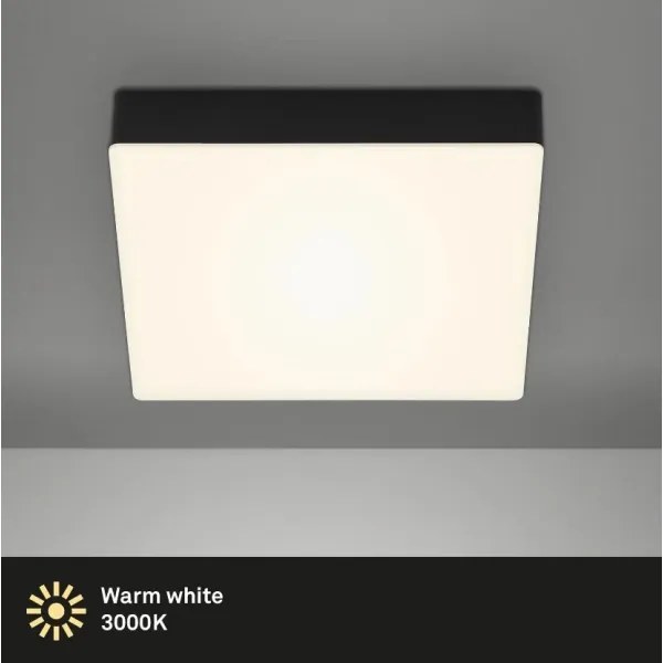 Briloner 7070-015 - Plafoniera LED FLAME LED/16W/230V nero