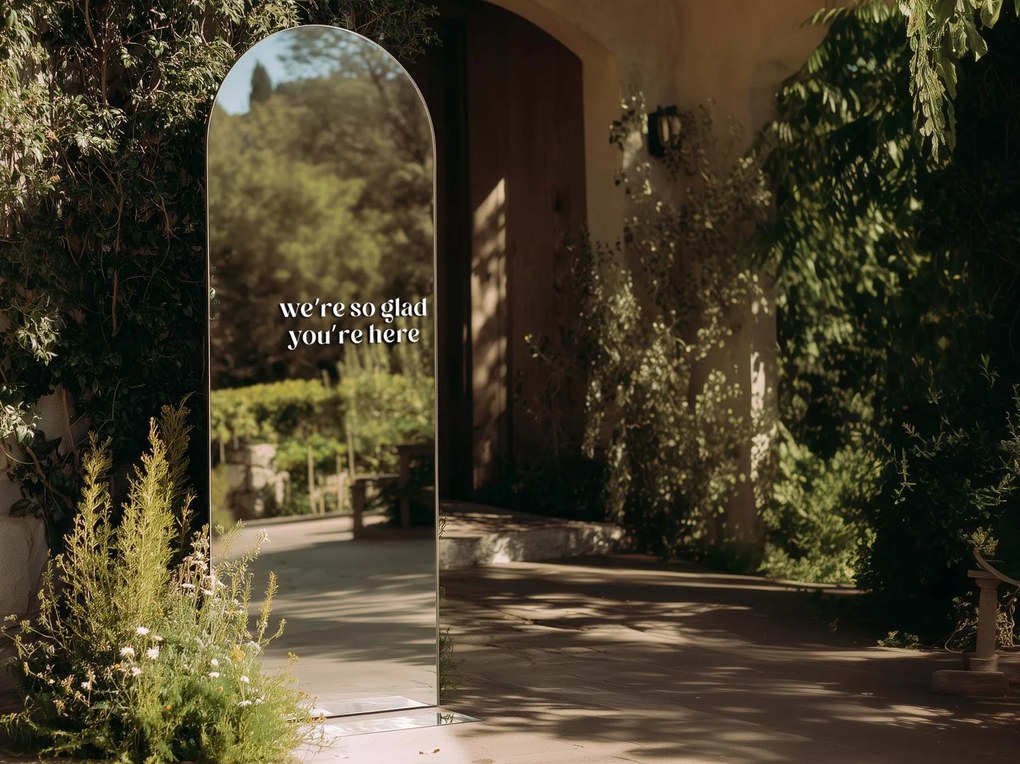 Adesivo per specchio S43 – We're so glad you're here