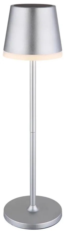 Globo 36637SM - Lampada LED solare LED/0,6W/3V 3000K IP44 cromo opaco