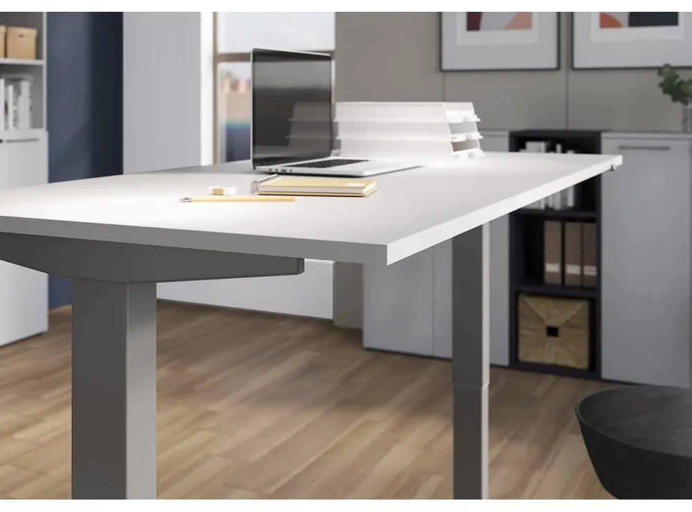 Tavolo da lavoro con altezza regolabile elettricamente 80x160 cm Agenda - Germania