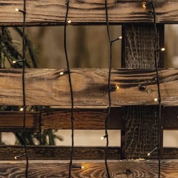 Catena luminosa LED per esterni 50xLED/5m IP44 bianco caldo