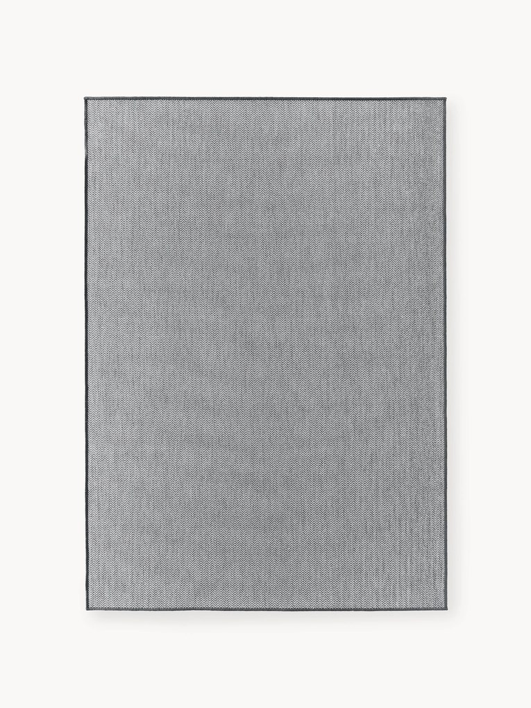Tappeto reversibile da interno-esterno con motivo zigzag Cort