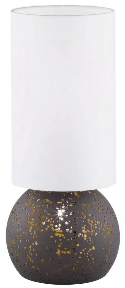 Wofi 840302096000 - Lampada da tavolo AVILA 1xE27/60W/230V