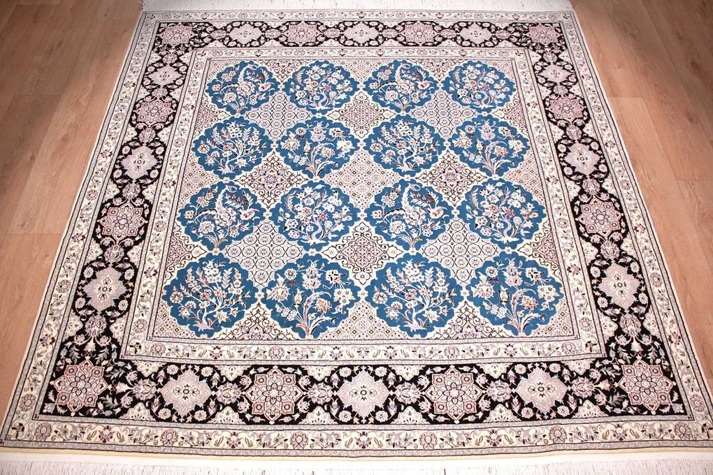 Nain Tappeto persiano 200x200 (Iran) Annodato A Mano