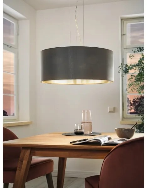 Eglo 31606 - Lampadario a cavo MASERLO 3xE27/60W/230V