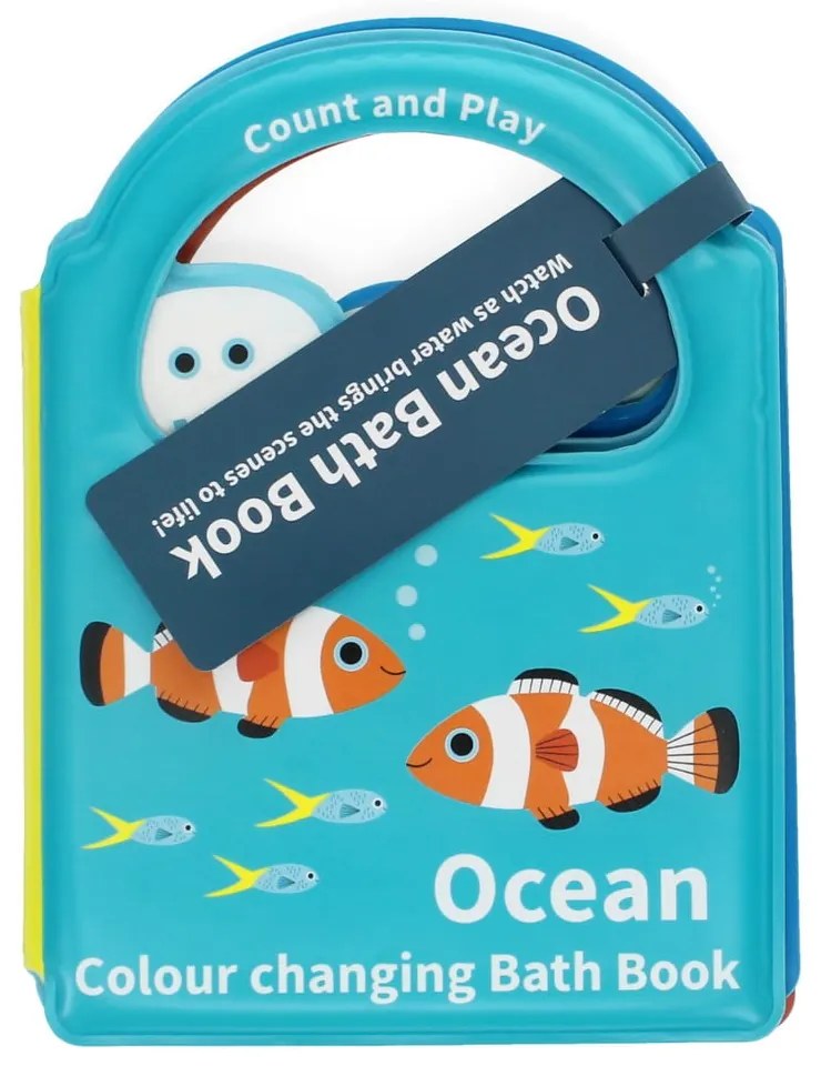 Giocattolo interattivo Colour changing bath book Ocean - Rex London