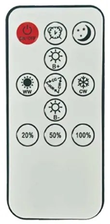 Brilagi - Lampada a LED dimmerabile ULTRA SLIM LED/24W/230V Ø 42 cm nera + telecomando