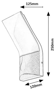 Rabalux 77171 - Applique a LED da esterno TOLNA LED/10W/230V IP54