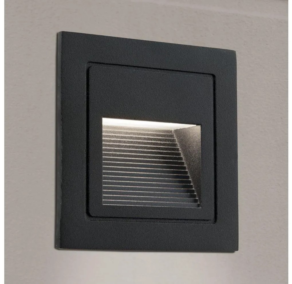 Orion AL 11-1217 - Faretto incasso LORO LED/2W/230V IP65 nero