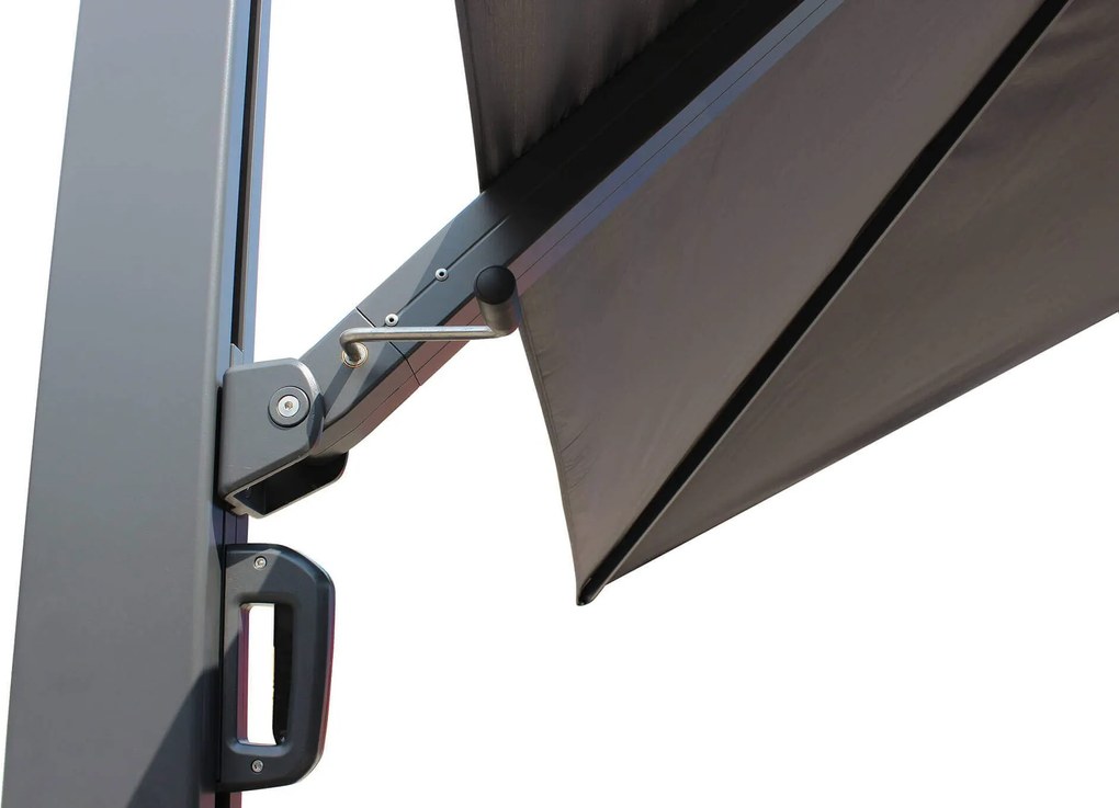 ERCOLE - ombrellone da giardino in alluminio