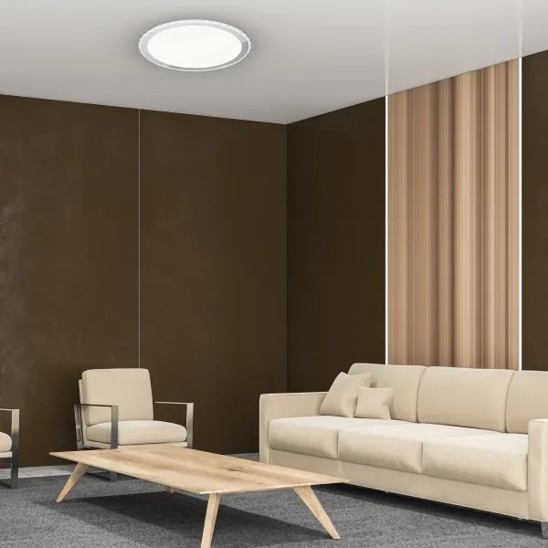 Plafoniera LED dimmerabile LAYLA con telecomando LED/66W/230V