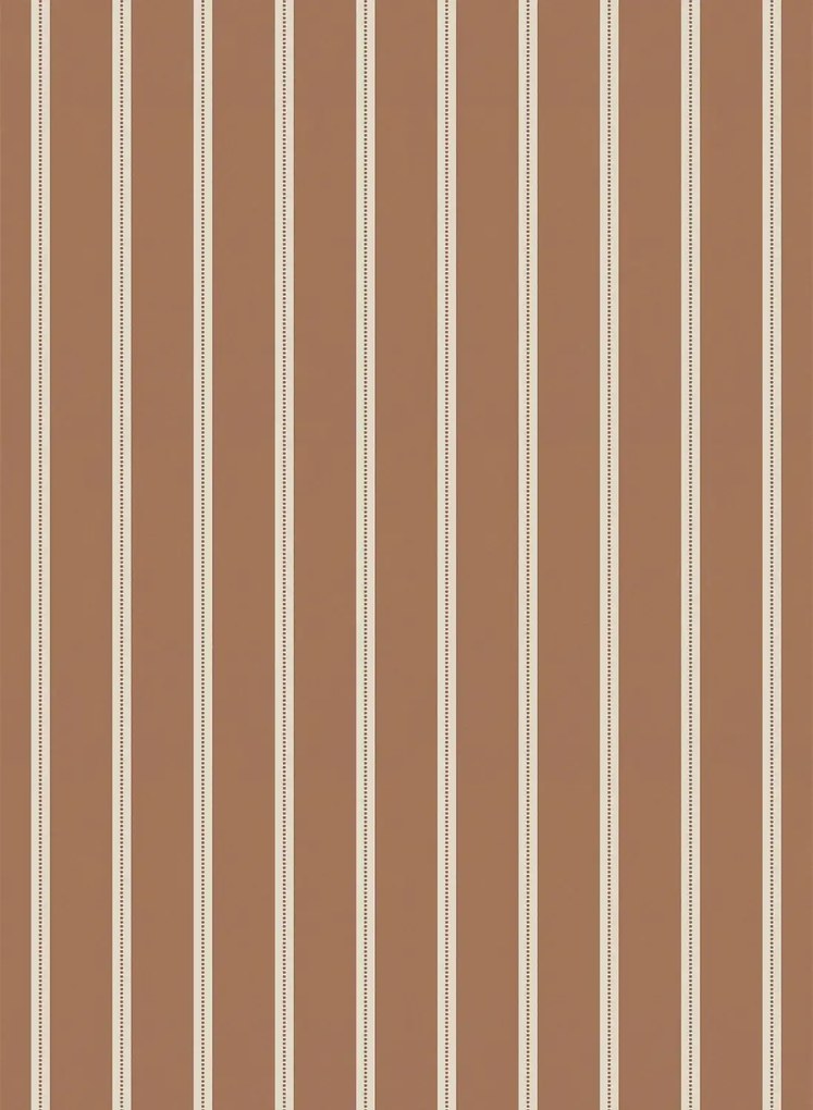 studio ditte Carta da parati Ribbon / Lintjes - Caramel / Karamel