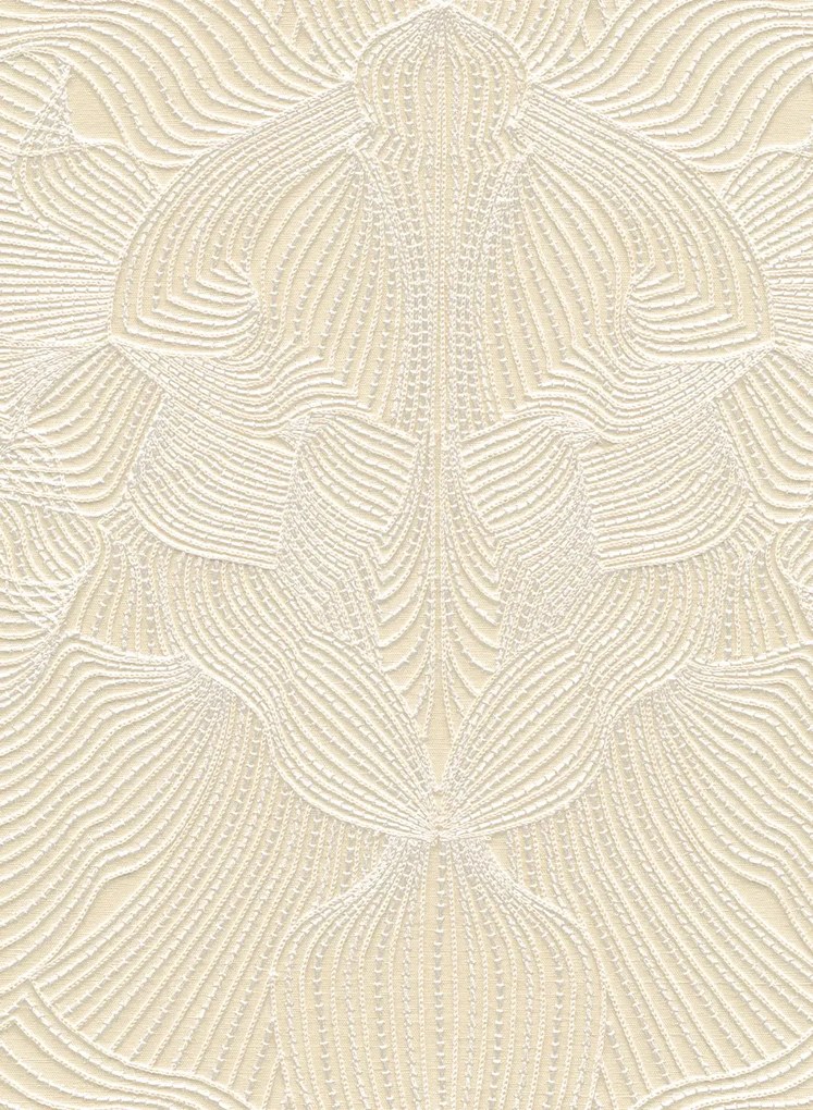 Moooi for Arte Tapete Techno Bee Embroidered - Ivory