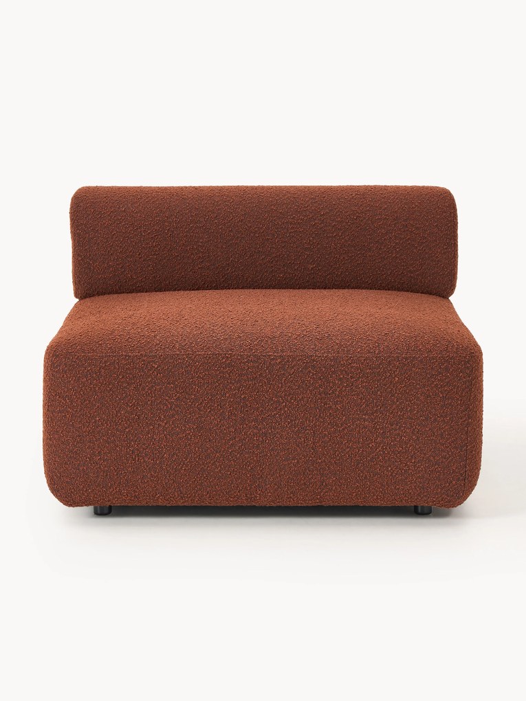 Modulo centrale in bouclé Anton