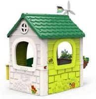 Casetta Gioco per Bambini Eco House 150x150x165 h cm in Plastica Multicolor