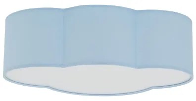 Brilagi - Plafoniera per cameretta NIMBUS MINI 2xE27/15W/230V 31x43 cm blu