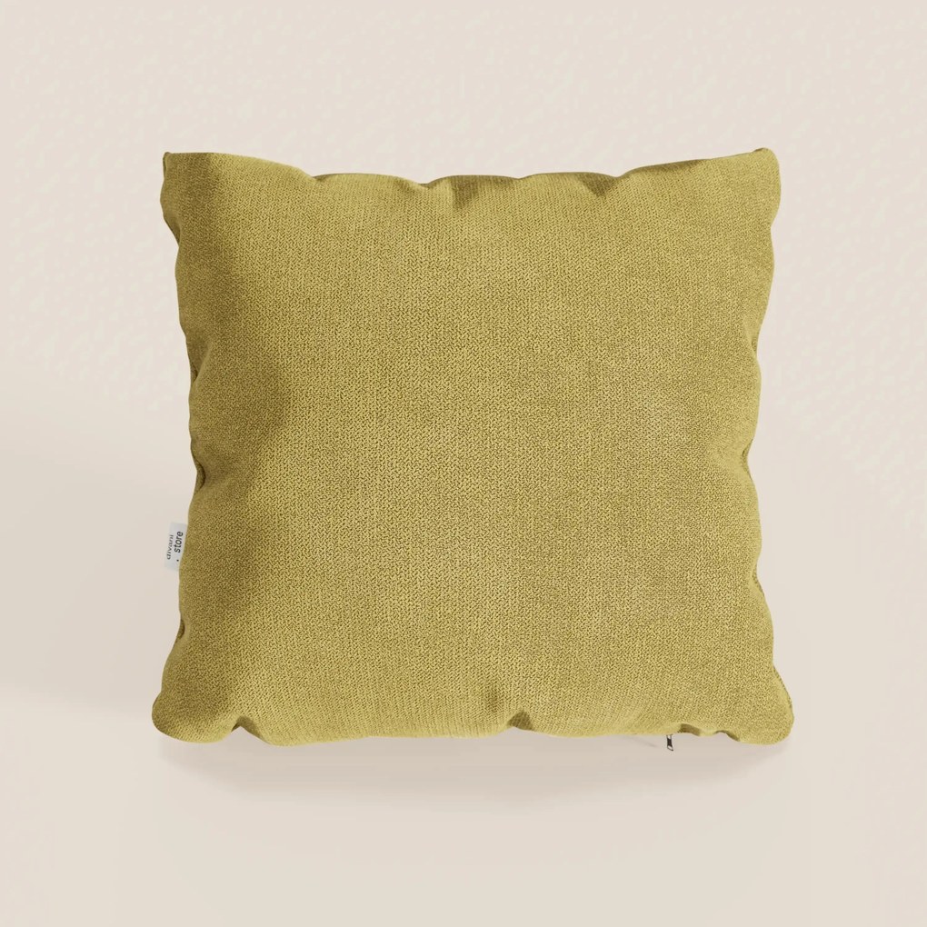 Destiny cuscino disponibile in diversi colori realizzato in tessuto morbido impermeabile T02 giallo