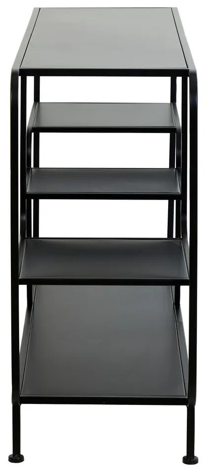 Libreria in metallo nero 141x81,5 cm Winston - Light &amp; Living